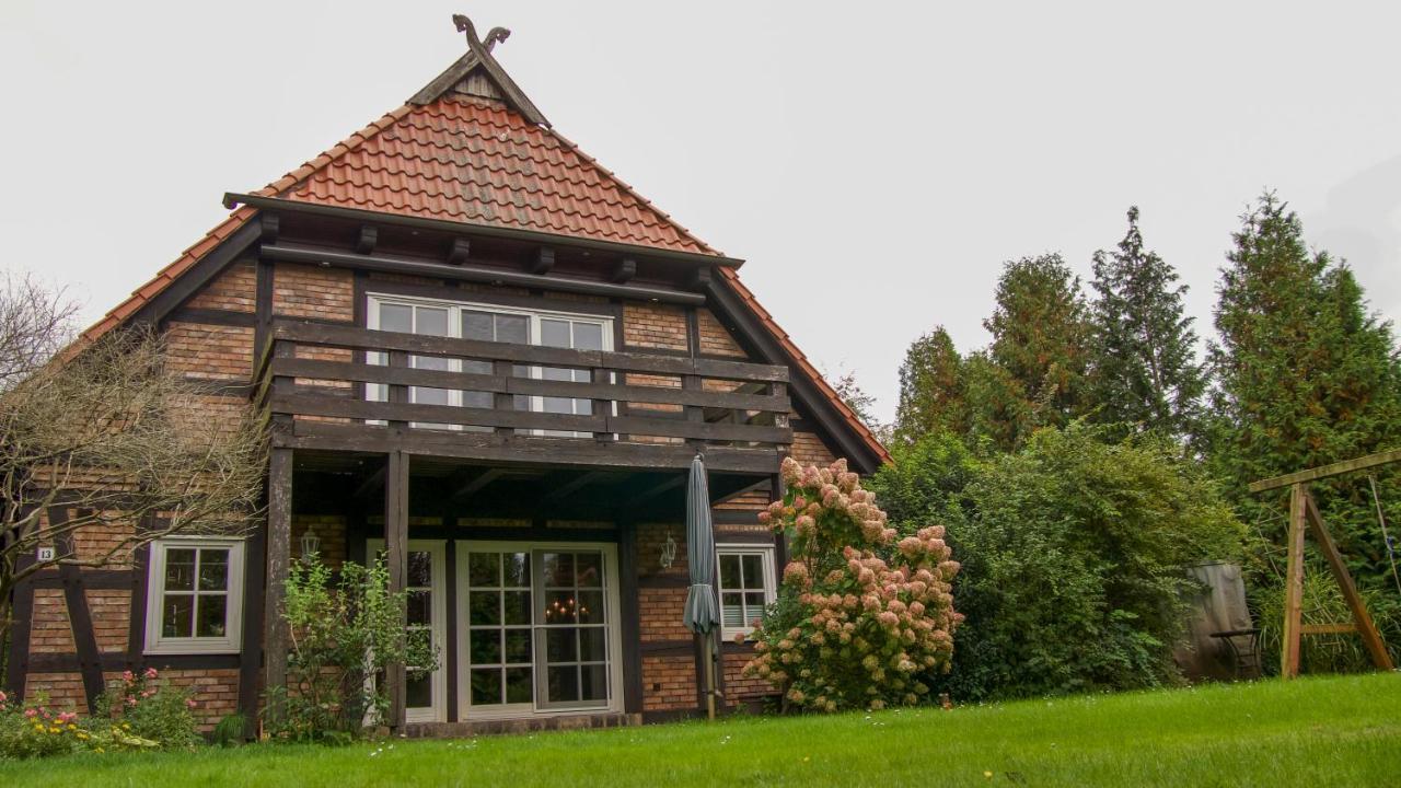 Ferienwohnung Ute's Fachwerk Wolthausen Exterior foto